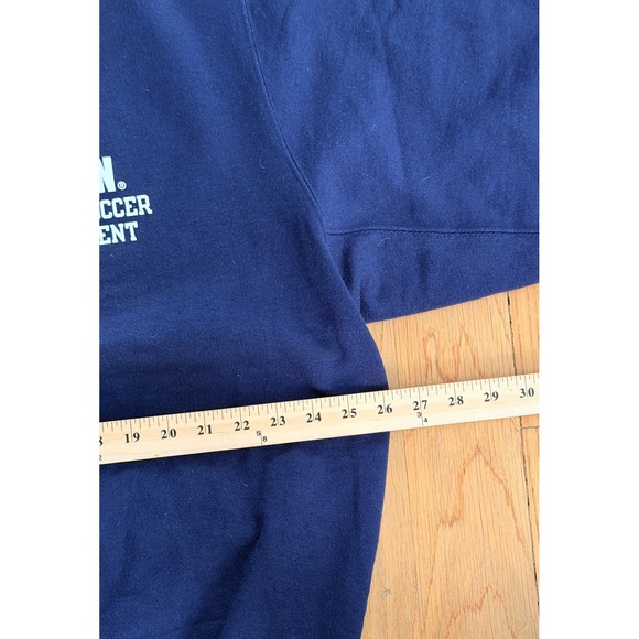 Champion Big Ten Women's Soccer Tournament 2001 Navy Blue XL Excellent Vintage - Picture 6 of 10